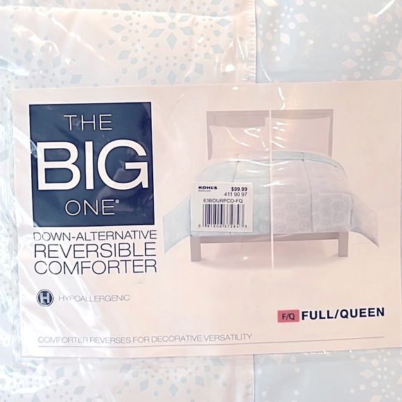 2- The Big One-Down Reversible Comforter and free gift!! - Picture 1 of 8